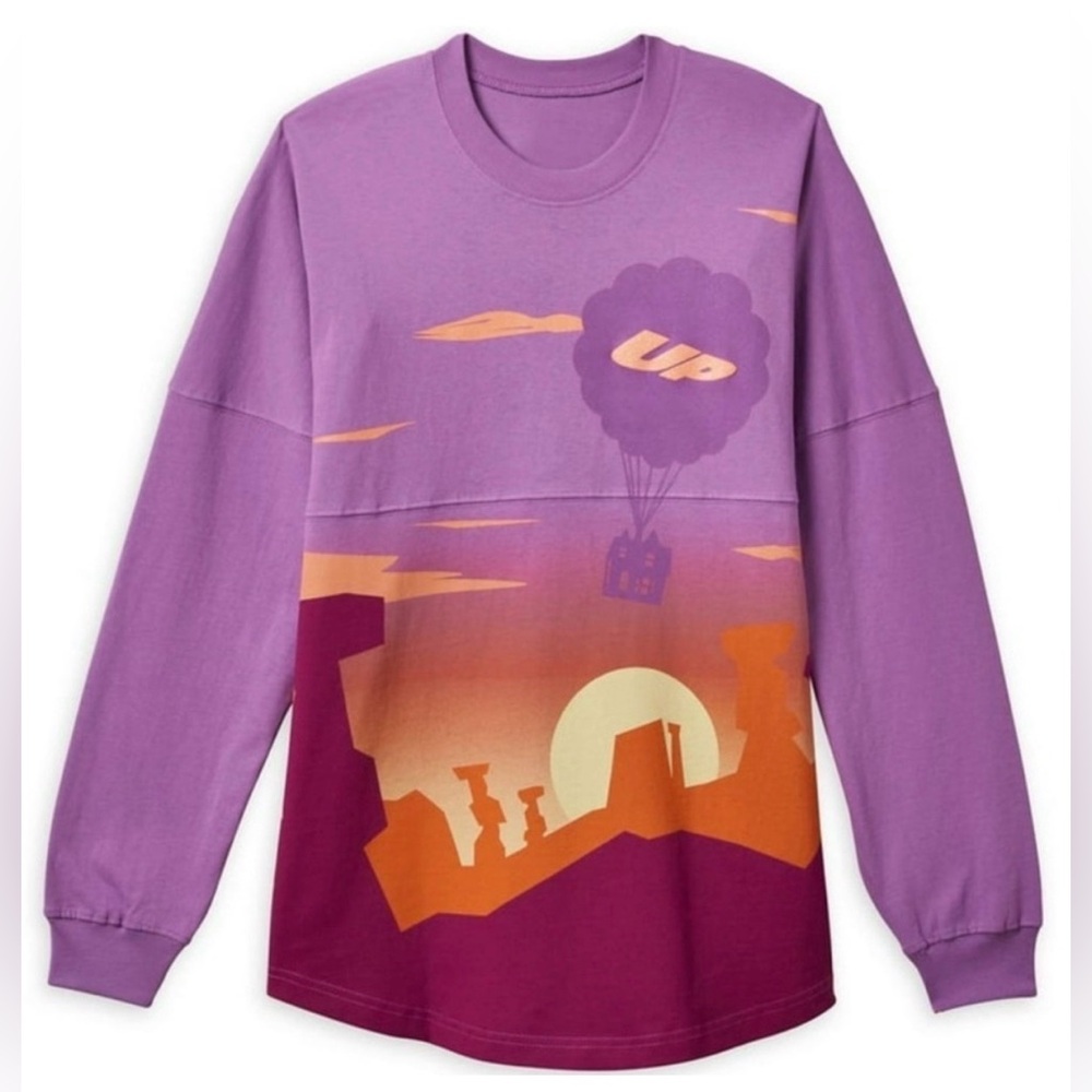 Disney Pixar Up Paradise Falls Spirit Jersey, Size Small NWT